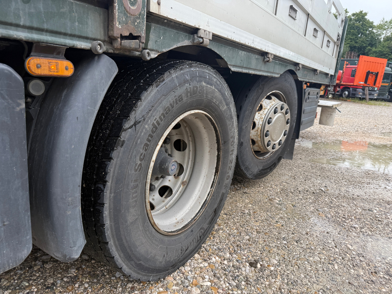 Tovornjak s kesonom, Tovornjak z dvigalom Scania R480 Pritsche mit Ladebordwand AHK: slika 16