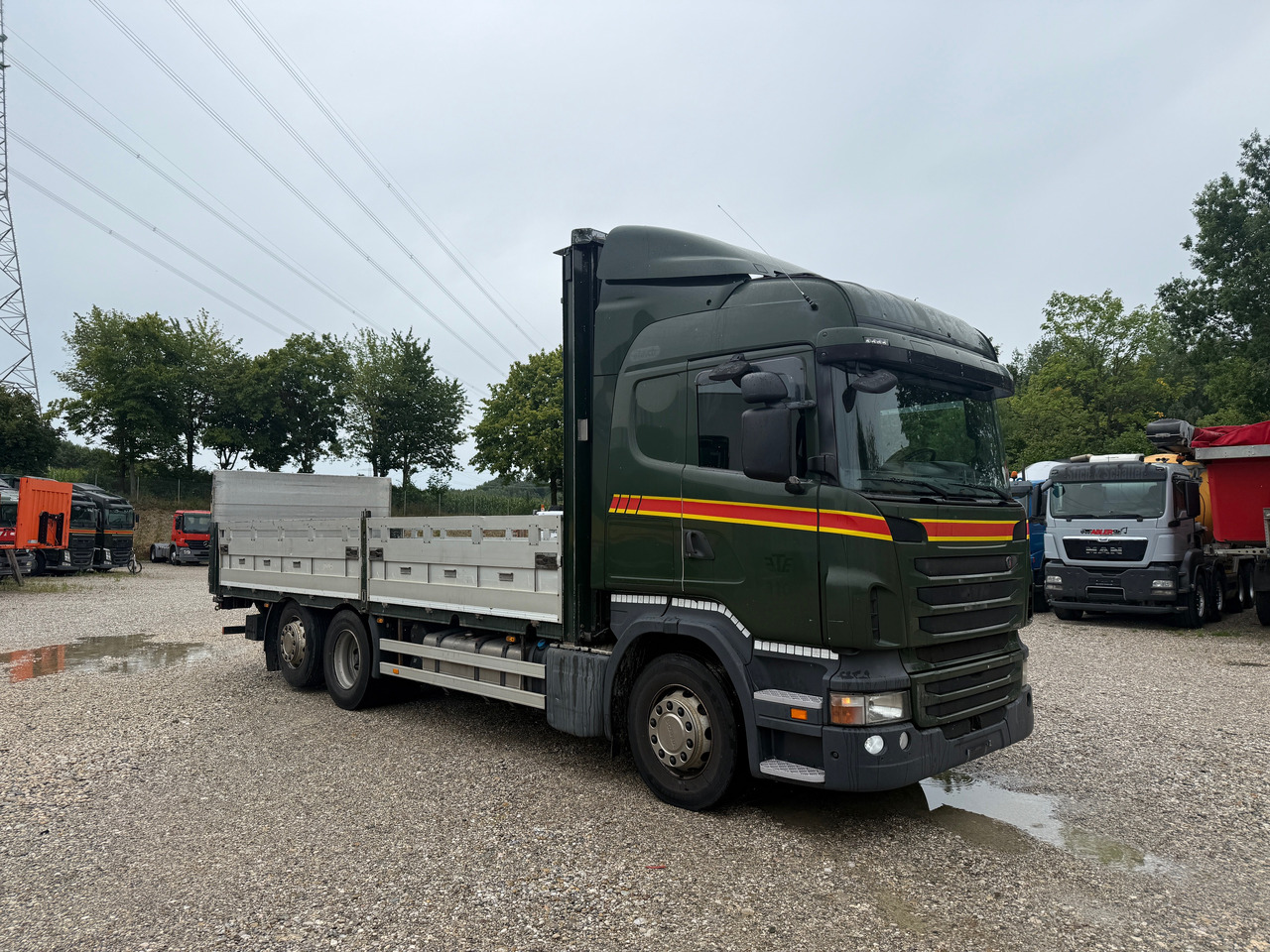 Scania R480 Pritsche mit Ladebordwand AHK - Tovornjak s kesonom, Tovornjak z dvigalom: slika 3 Scania R480 Pritsche mit Ladebordwand AHK - Tovornjak s kesonom, Tovornjak z dvigalom: slika 3