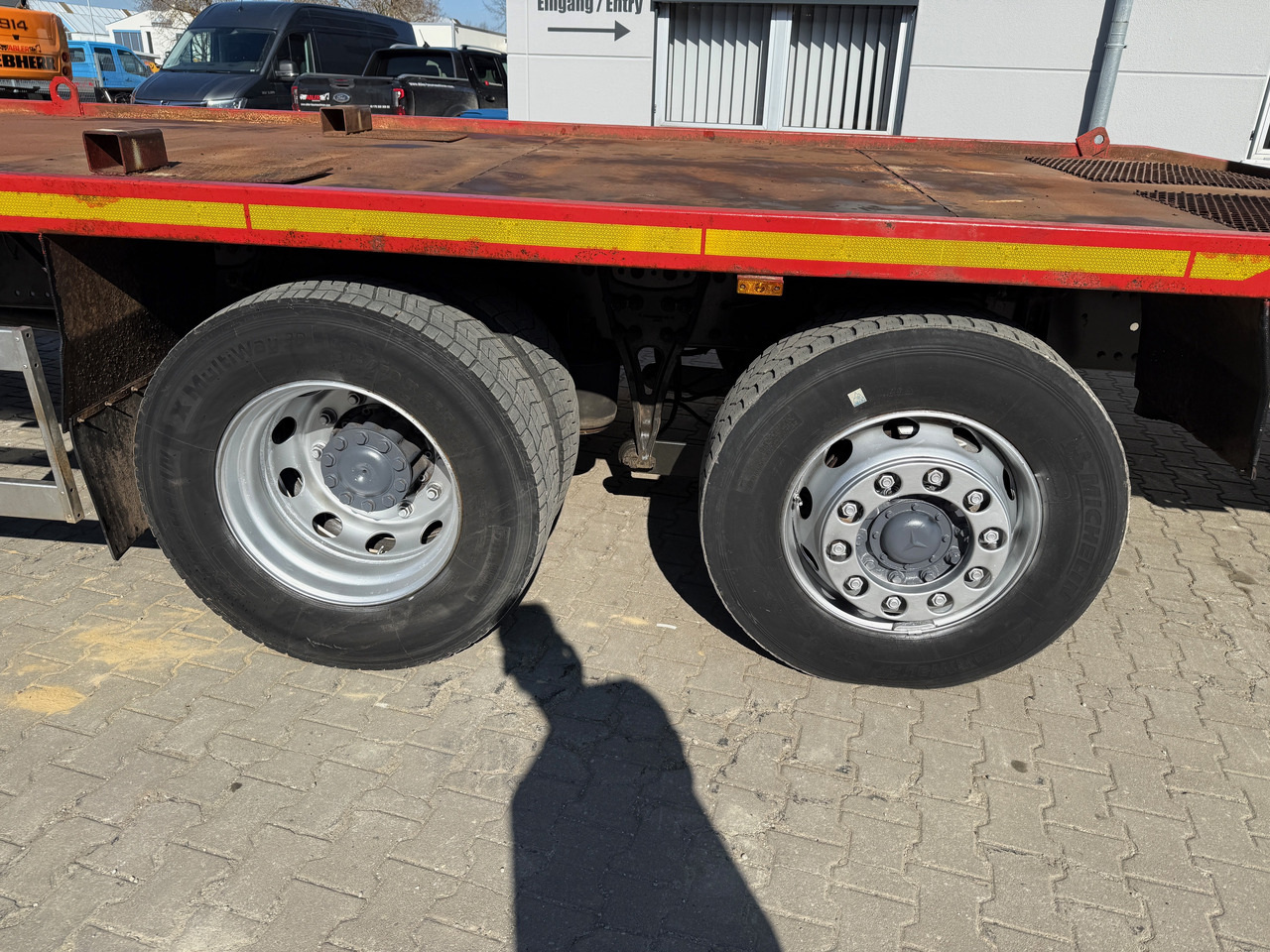 Tovornjak Mercedes-Benz 2540 Actros MP1 Baumaschinentrnasporter: slika 12 Tovornjak Mercedes-Benz 2540 Actros MP1 Baumaschinentrnasporter: slika 12