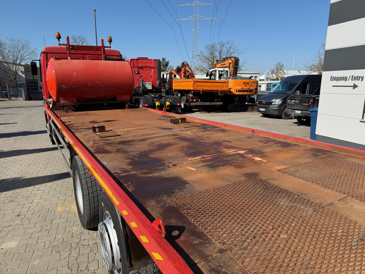 Tovornjak Mercedes-Benz 2540 Actros MP1 Baumaschinentrnasporter: slika 11 Tovornjak Mercedes-Benz 2540 Actros MP1 Baumaschinentrnasporter: slika 11