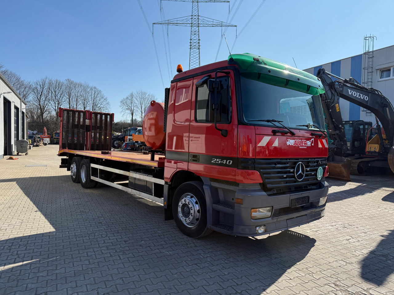 Mercedes-Benz 2540 Actros MP1 Baumaschinentrnasporter - Tovornjak: slika 3 Mercedes-Benz 2540 Actros MP1 Baumaschinentrnasporter - Tovornjak: slika 3