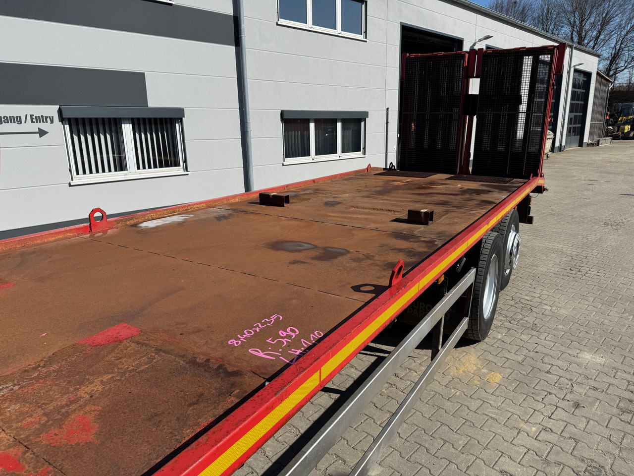 Tovornjak Mercedes-Benz 2540 Actros MP1 Baumaschinentrnasporter: slika 14 Tovornjak Mercedes-Benz 2540 Actros MP1 Baumaschinentrnasporter: slika 14