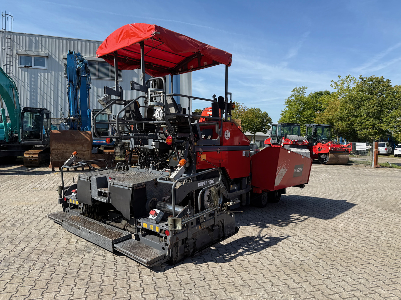 Vögele Super 1203 Asphalt-Radfertiger - Asfaltni finišer: slika 4 Vögele Super 1203 Asphalt-Radfertiger - Asfaltni finišer: slika 4