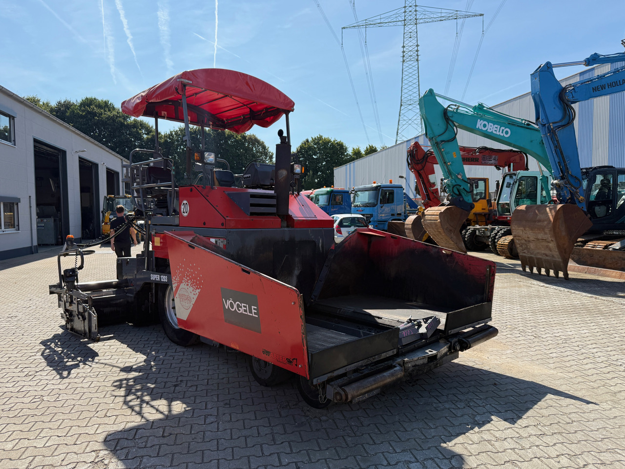 Vögele Super 1203 Asphalt-Radfertiger - Asfaltni finišer: slika 3 Vögele Super 1203 Asphalt-Radfertiger - Asfaltni finišer: slika 3