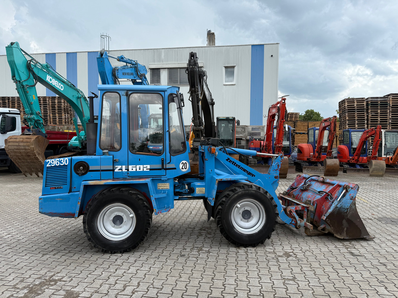 Kolesni nakladalec Zettelmeyer ZL502C Radlader Gabel+Klappschaufel+SW: slika 6