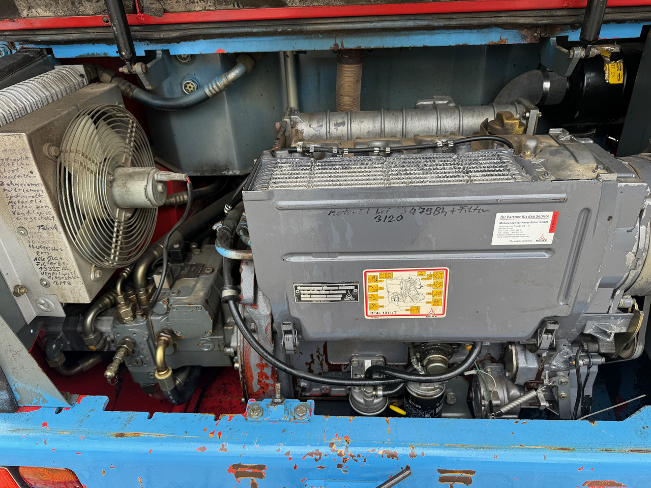 Kolesni nakladalec Zettelmeyer ZL502C Radlader Gabel+Klappschaufel+SW: slika 11