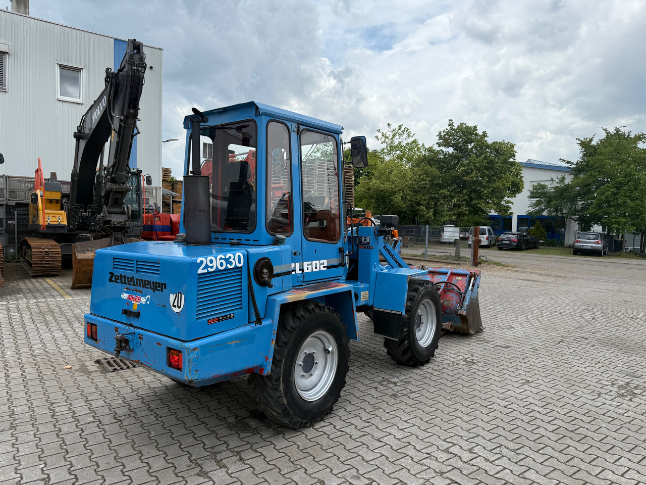 Kolesni nakladalec Zettlmeyer ZL602 Radlader Gabel + Schaufel + SW: slika 5