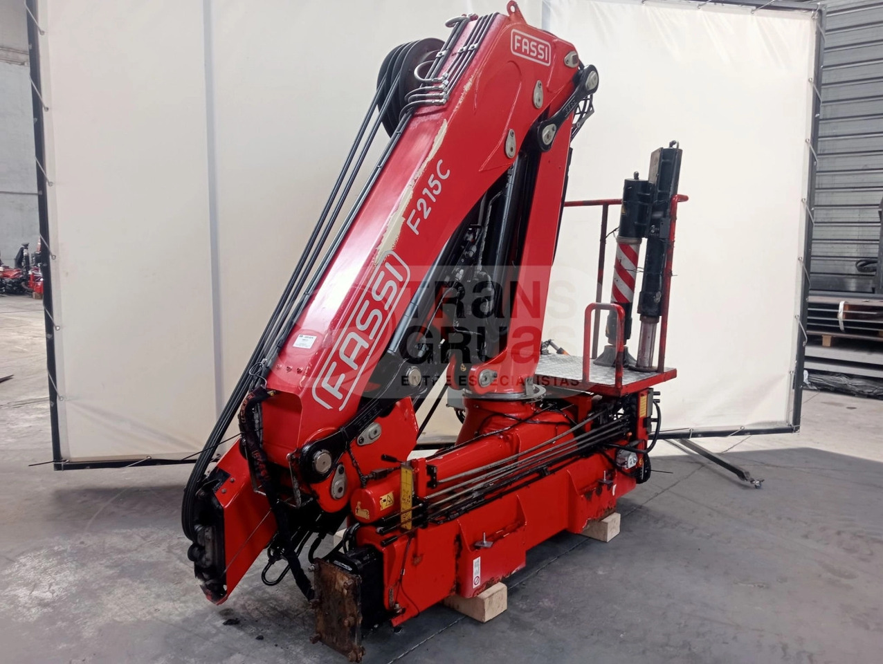 Grúa hidráulica Fassi F215AC.2.24 - Paletno dvigalo: slika 4 Grúa hidráulica Fassi F215AC.2.24 - Paletno dvigalo: slika 4