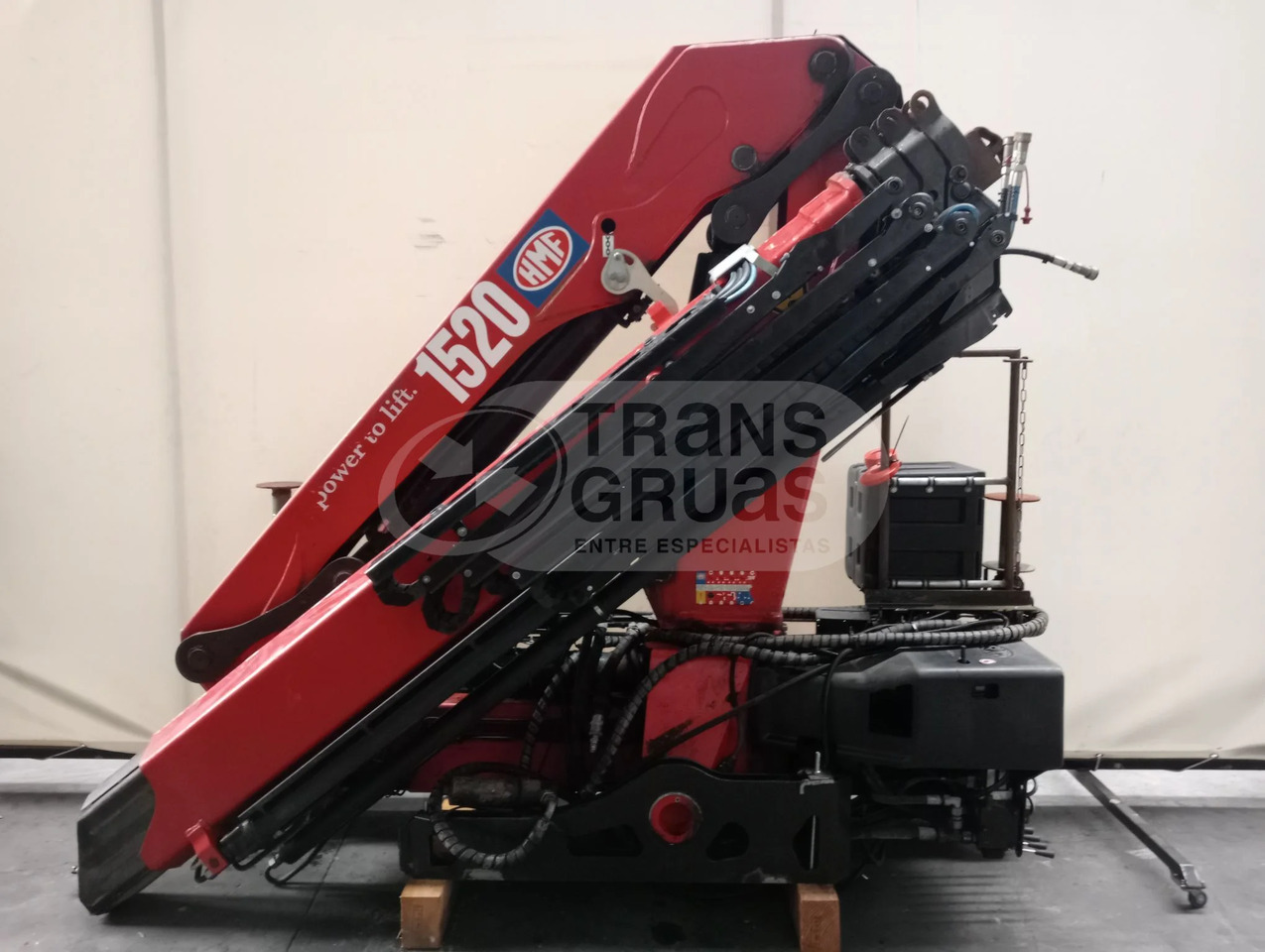 Grúa hidráulica HMF 1520 K4 - Paletno dvigalo: slika 5 Grúa hidráulica HMF 1520 K4 - Paletno dvigalo: slika 5