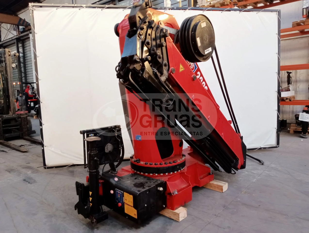 Grúa hidráulica HMF 3220 K - Paletno dvigalo: slika 4 Grúa hidráulica HMF 3220 K - Paletno dvigalo: slika 4