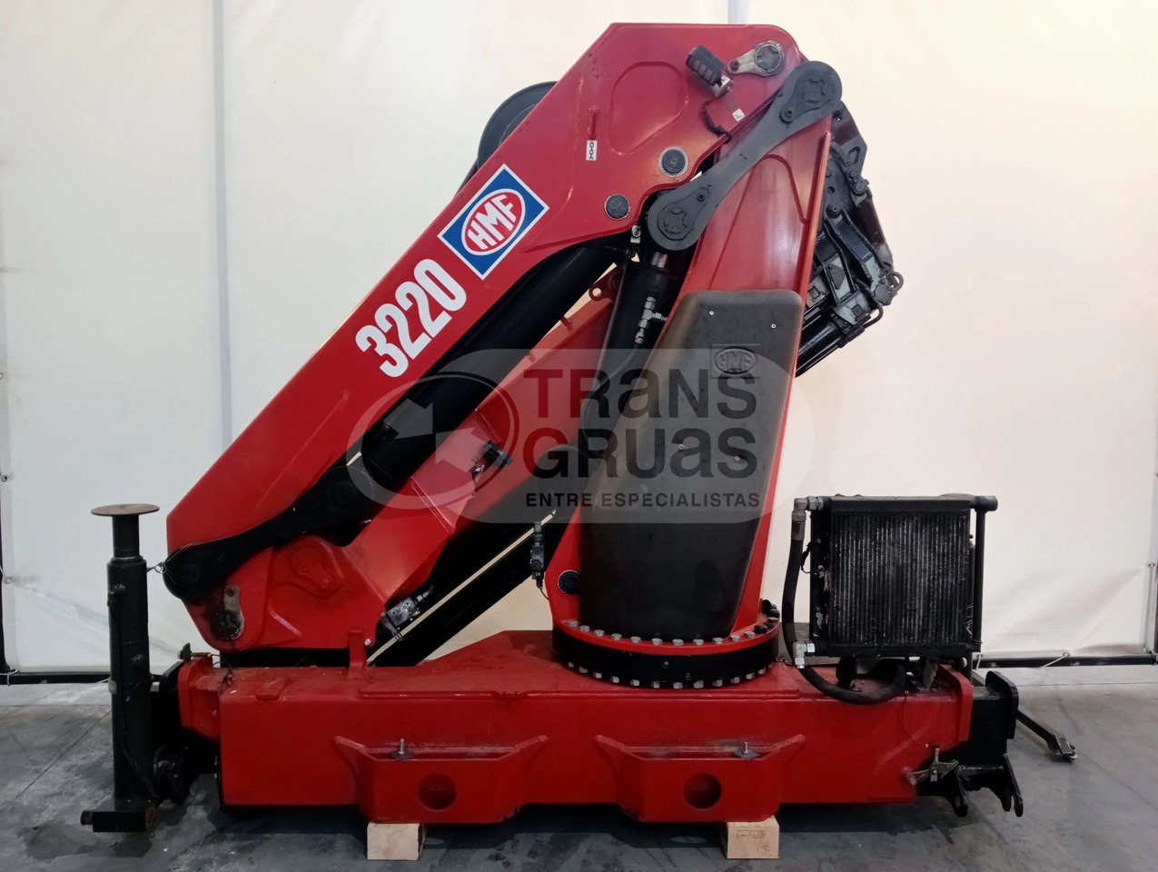 Grúa hidráulica HMF 3220 K - Paletno dvigalo: slika 3 Grúa hidráulica HMF 3220 K - Paletno dvigalo: slika 3