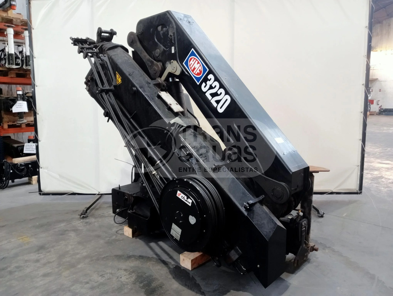 Grúa hidráulica HMF 3220 K5 - Paletno dvigalo: slika 4 Grúa hidráulica HMF 3220 K5 - Paletno dvigalo: slika 4