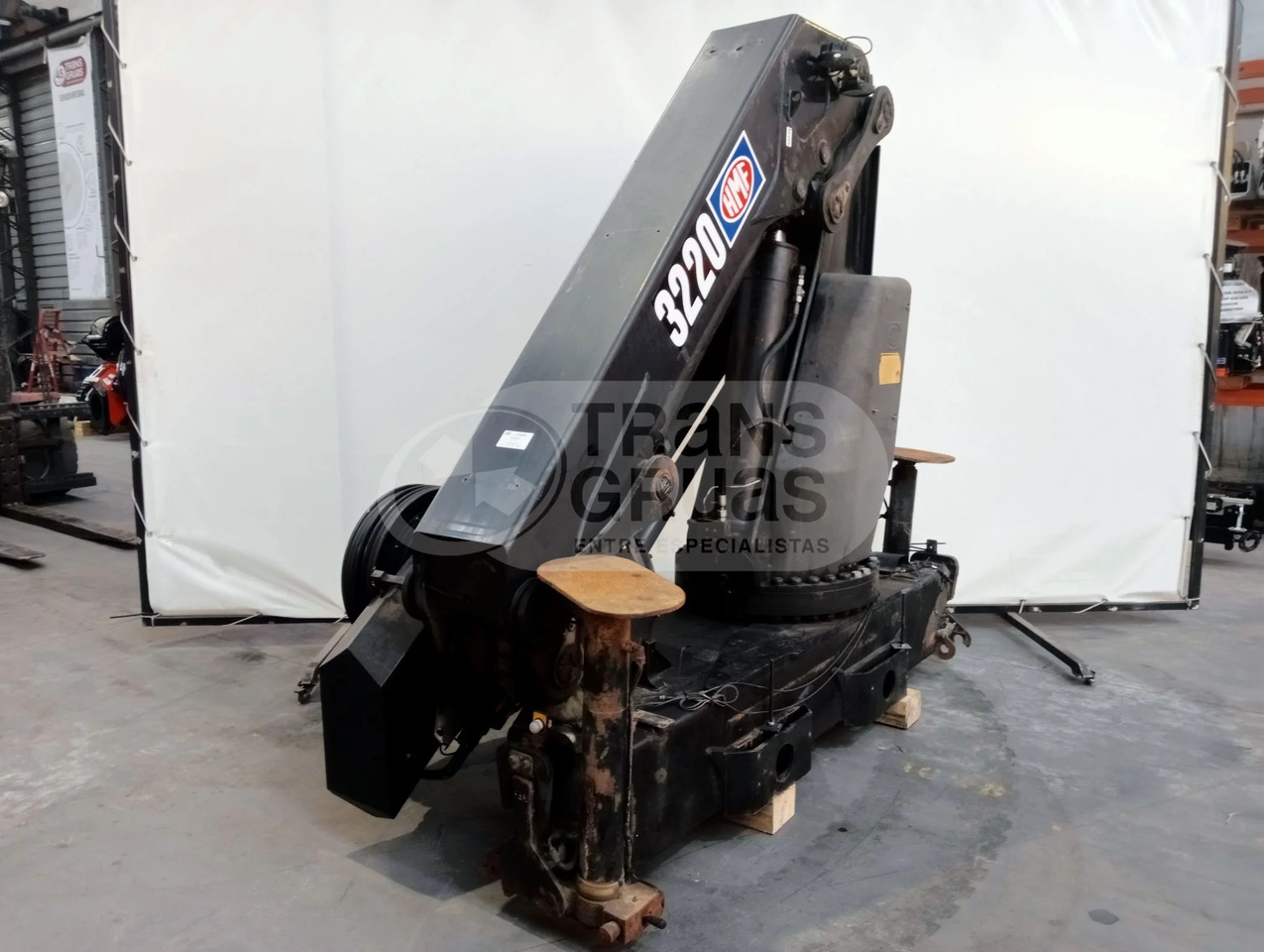 Grúa hidráulica HMF 3220 K5 - Paletno dvigalo: slika 2 Grúa hidráulica HMF 3220 K5 - Paletno dvigalo: slika 2