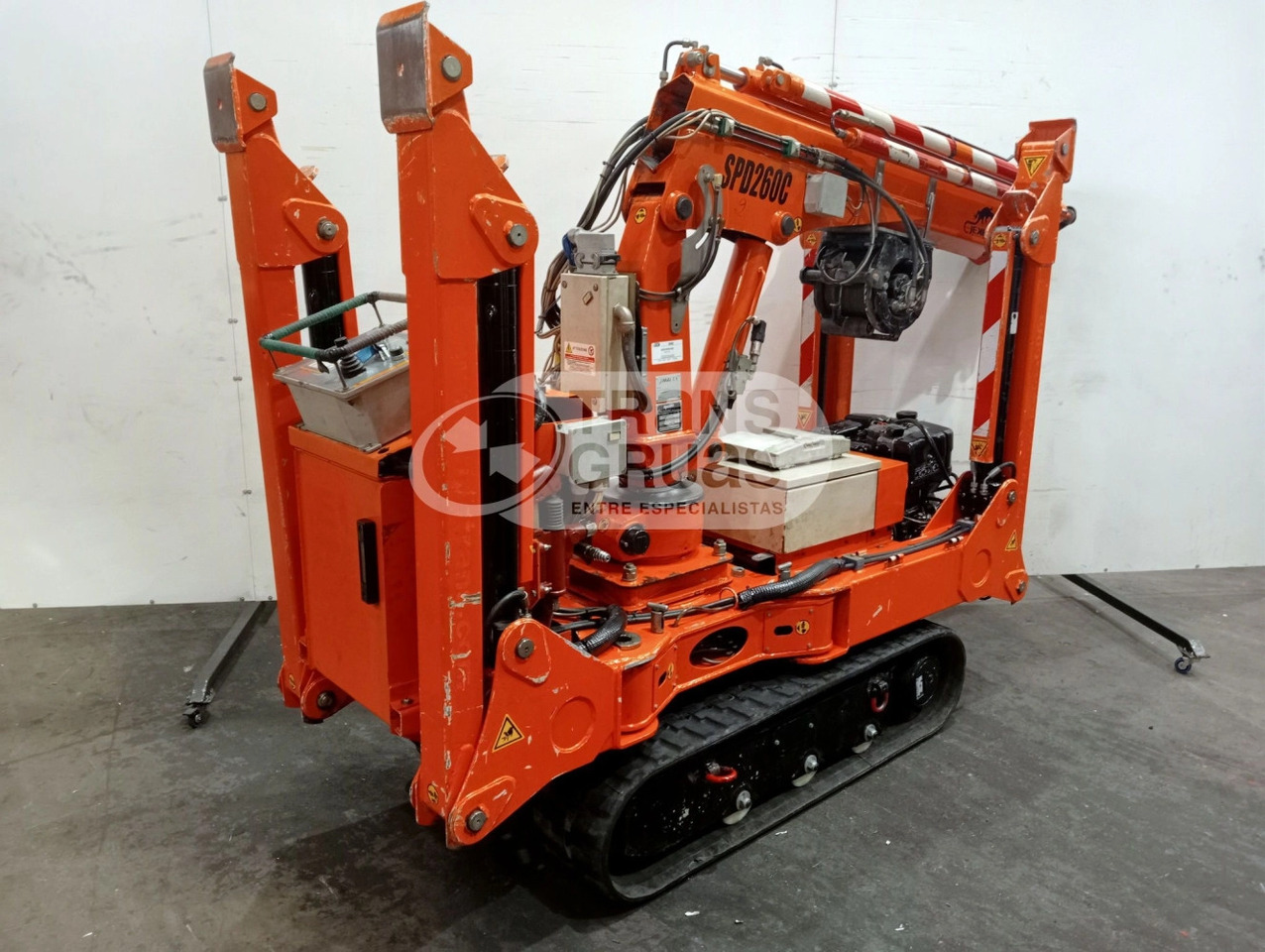 Minigrúa sobre orugas Jekko SPD 260 - Mini žerjav: slika 3 Minigrúa sobre orugas Jekko SPD 260 - Mini žerjav: slika 3