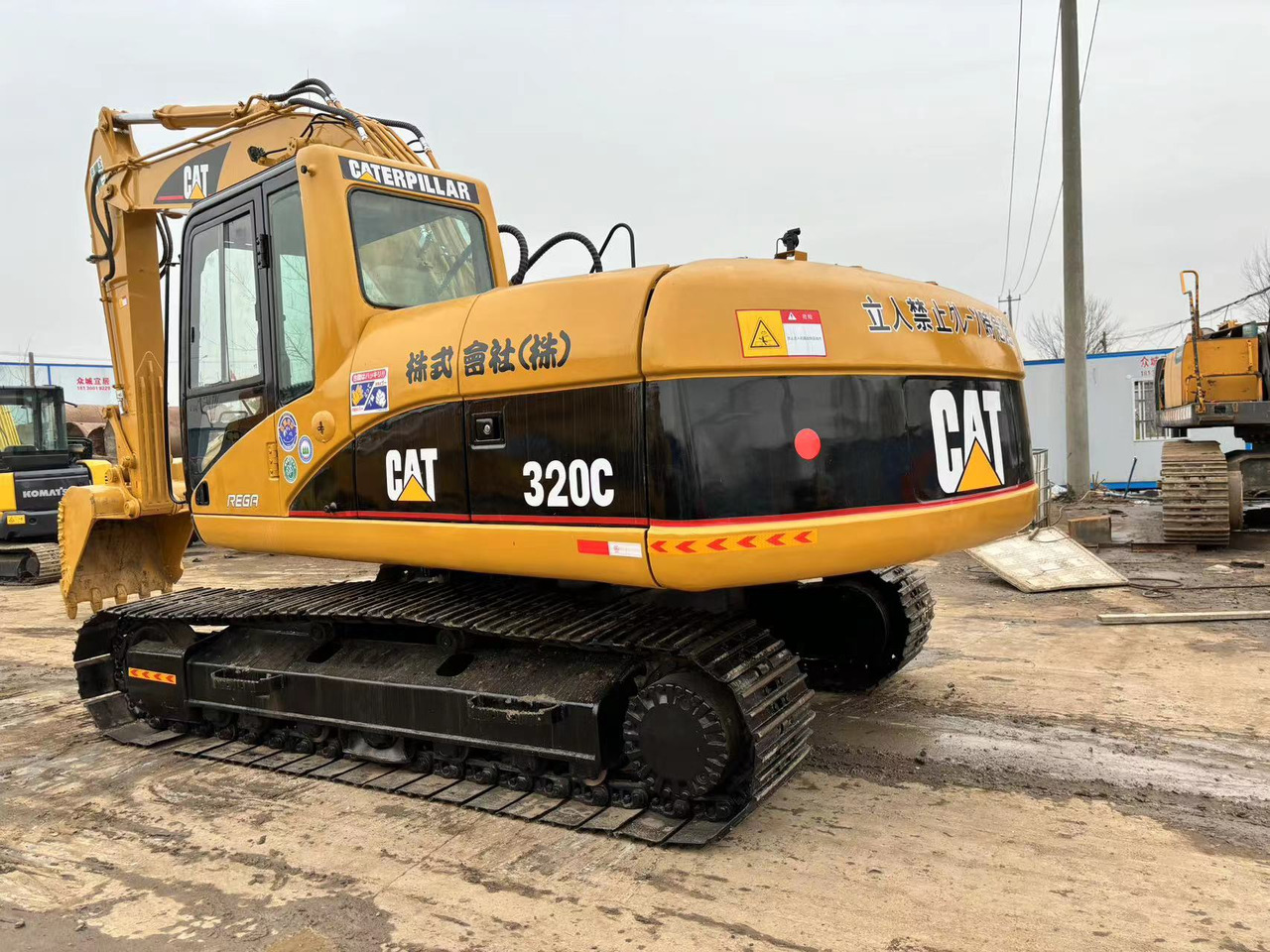 Caterpillar 320C - Bager goseničar: slika 1 Caterpillar 320C - Bager goseničar: slika 1