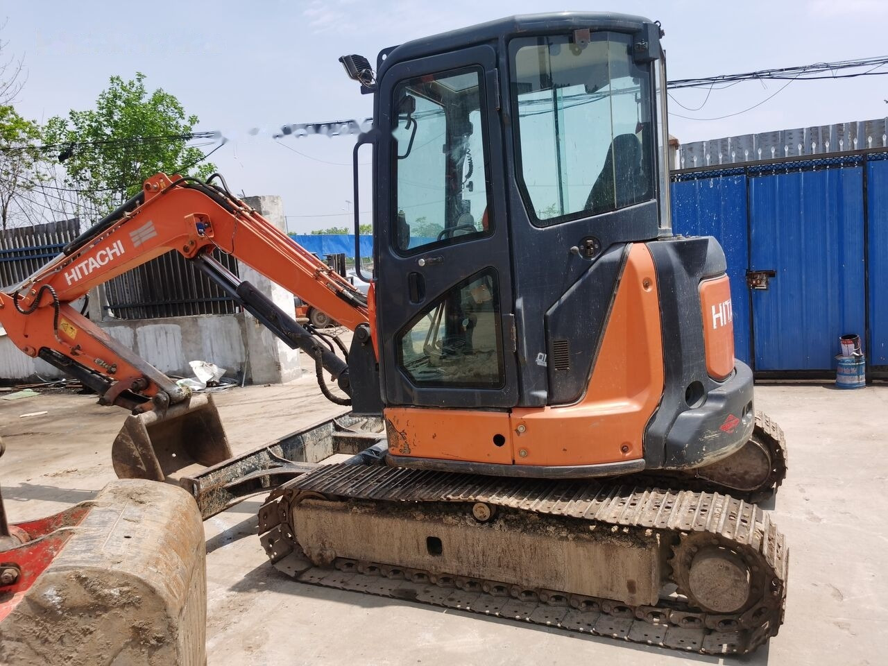 Hitachi ZX55USR-5A - Mini bager: slika 4 Hitachi ZX55USR-5A - Mini bager: slika 4