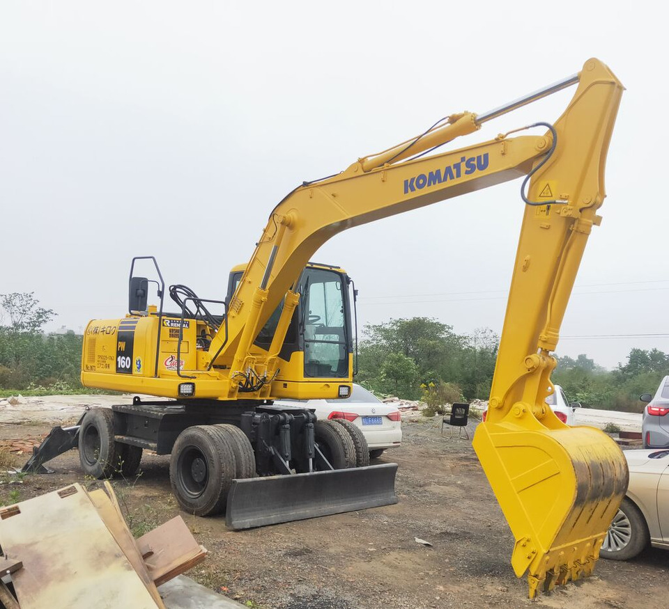 Komatsu PW160 - Bager na kolesih: slika 3 Komatsu PW160 - Bager na kolesih: slika 3