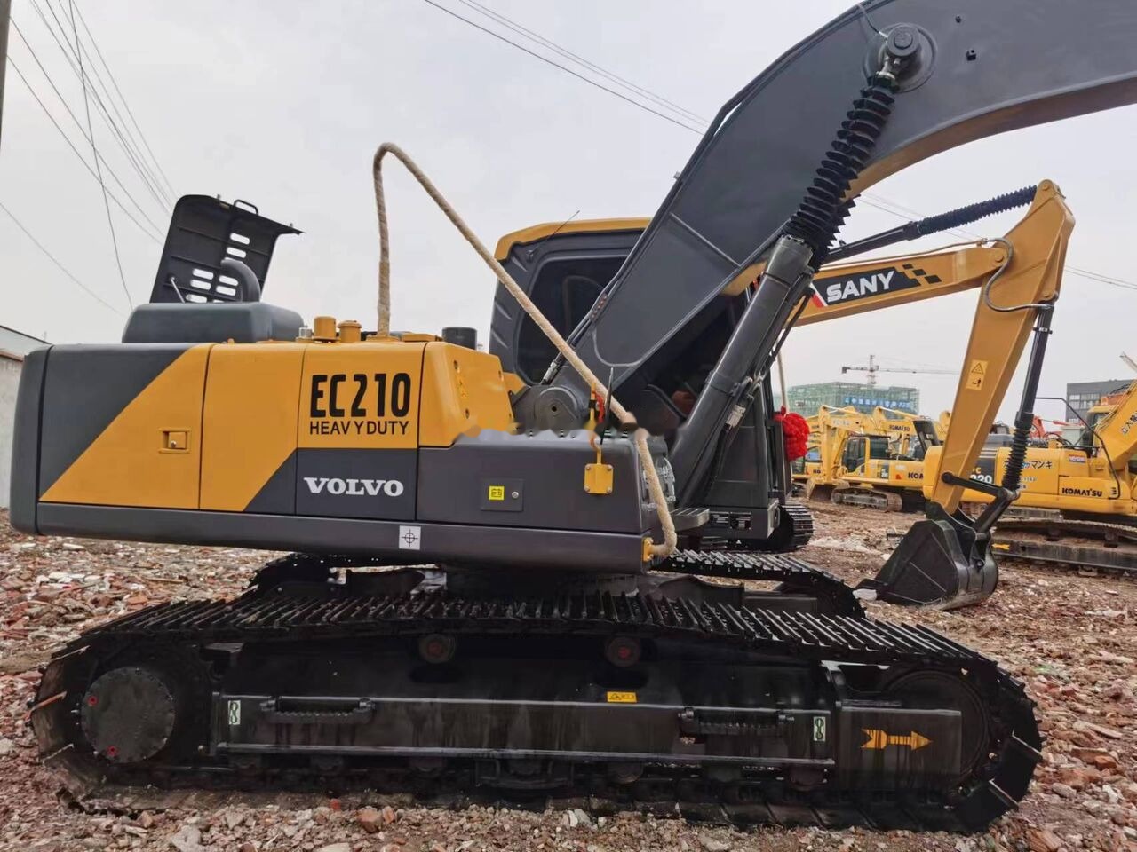 Bager goseničar Volvo EC210: slika 6