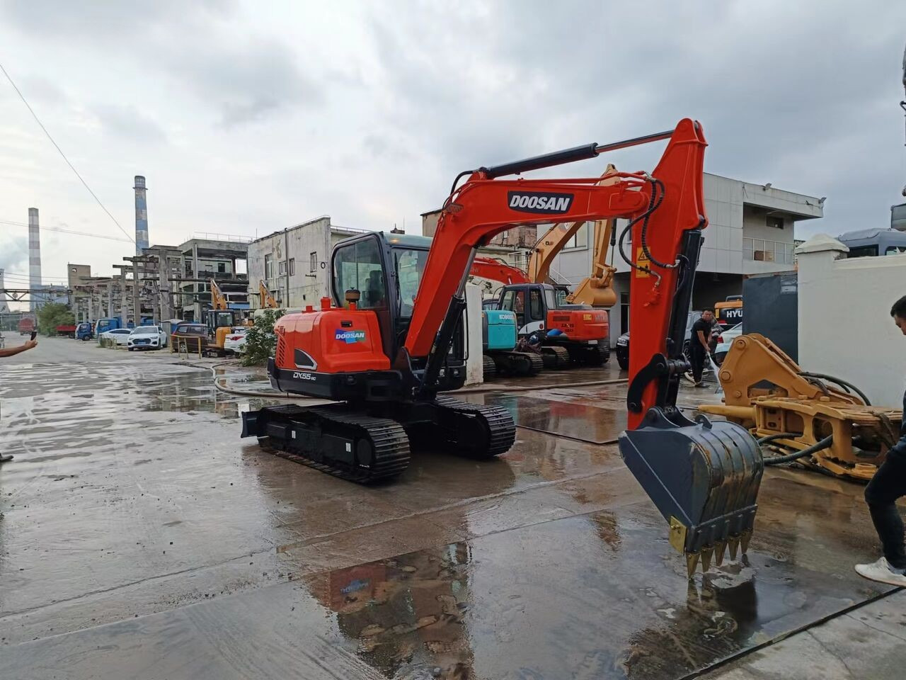 DOOSAN DX55-9C - Mini bager: slika 2 DOOSAN DX55-9C - Mini bager: slika 2
