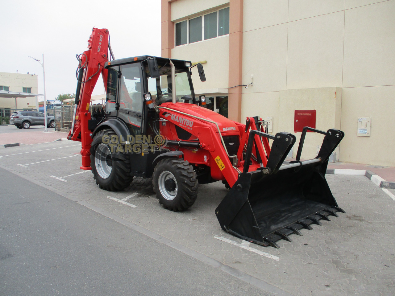 MANITOU MBL-X-920 BACKHOE LOADER - Bager nakladalec: slika 1 MANITOU MBL-X-920 BACKHOE LOADER - Bager nakladalec: slika 1