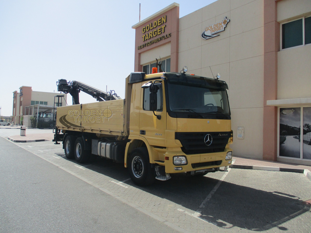 MERCEDES-BENZ ACTROS 2644 6×4 with ATLAS 165.2 Block Crane - Tovornjak z dvigalom: slika 1 MERCEDES-BENZ ACTROS 2644 6×4 with ATLAS 165.2 Block Crane - Tovornjak z dvigalom: slika 1