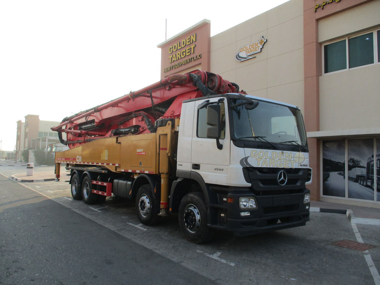 Mercedes ACTROS 4144 8x4 SANY 56m Concrete Pump - Črpalka za beton: slika 1 Mercedes ACTROS 4144 8x4 SANY 56m Concrete Pump - Črpalka za beton: slika 1