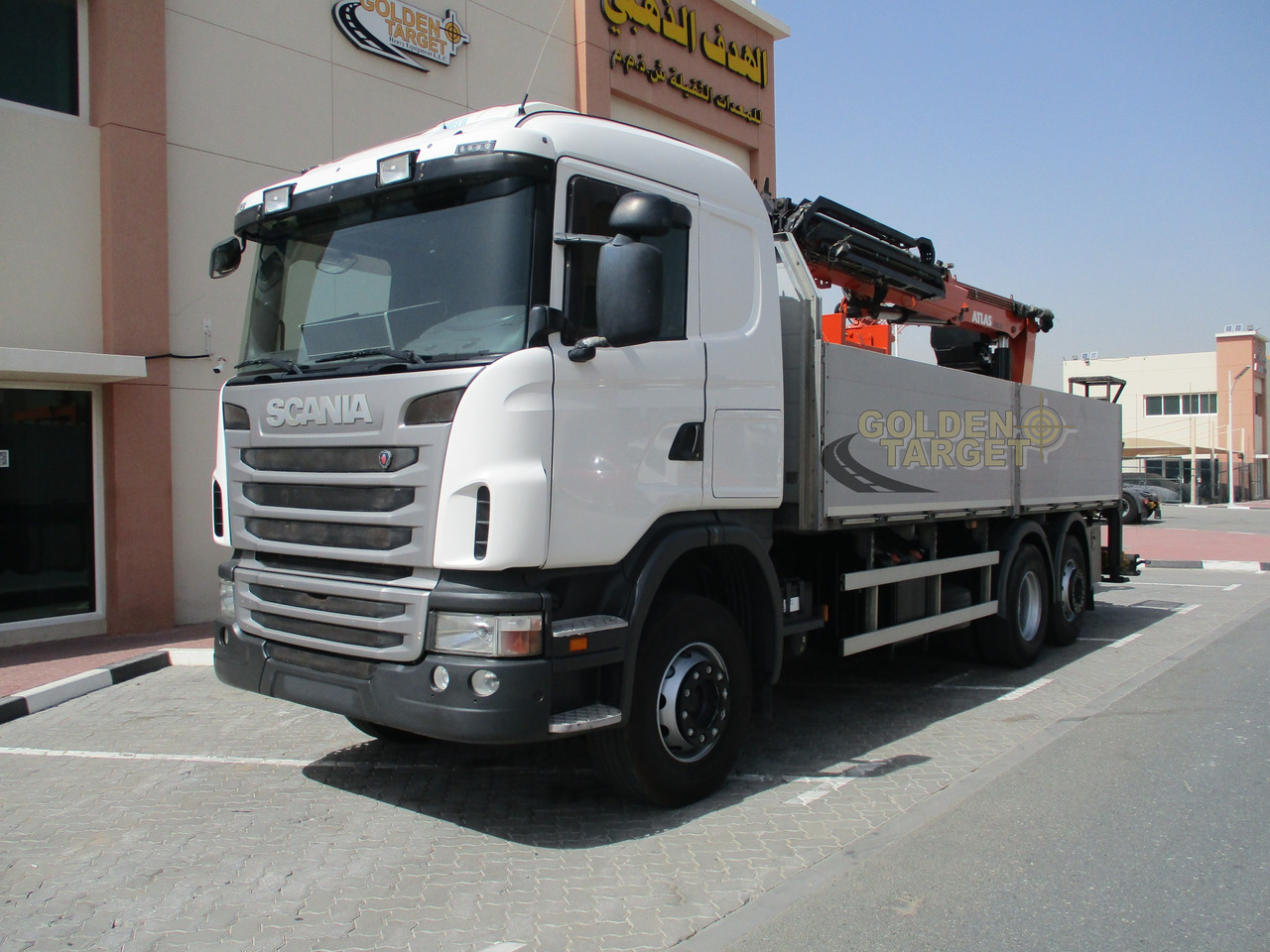 SCANIA G480 6x2 with ATLAS 210.2 Block Crane - Tovornjak z dvigalom: slika 2 SCANIA G480 6x2 with ATLAS 210.2 Block Crane - Tovornjak z dvigalom: slika 2