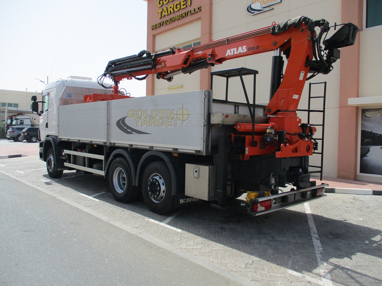 SCANIA G480 6x2 with ATLAS 210.2 Block Crane - Tovornjak z dvigalom: slika 4 SCANIA G480 6x2 with ATLAS 210.2 Block Crane - Tovornjak z dvigalom: slika 4