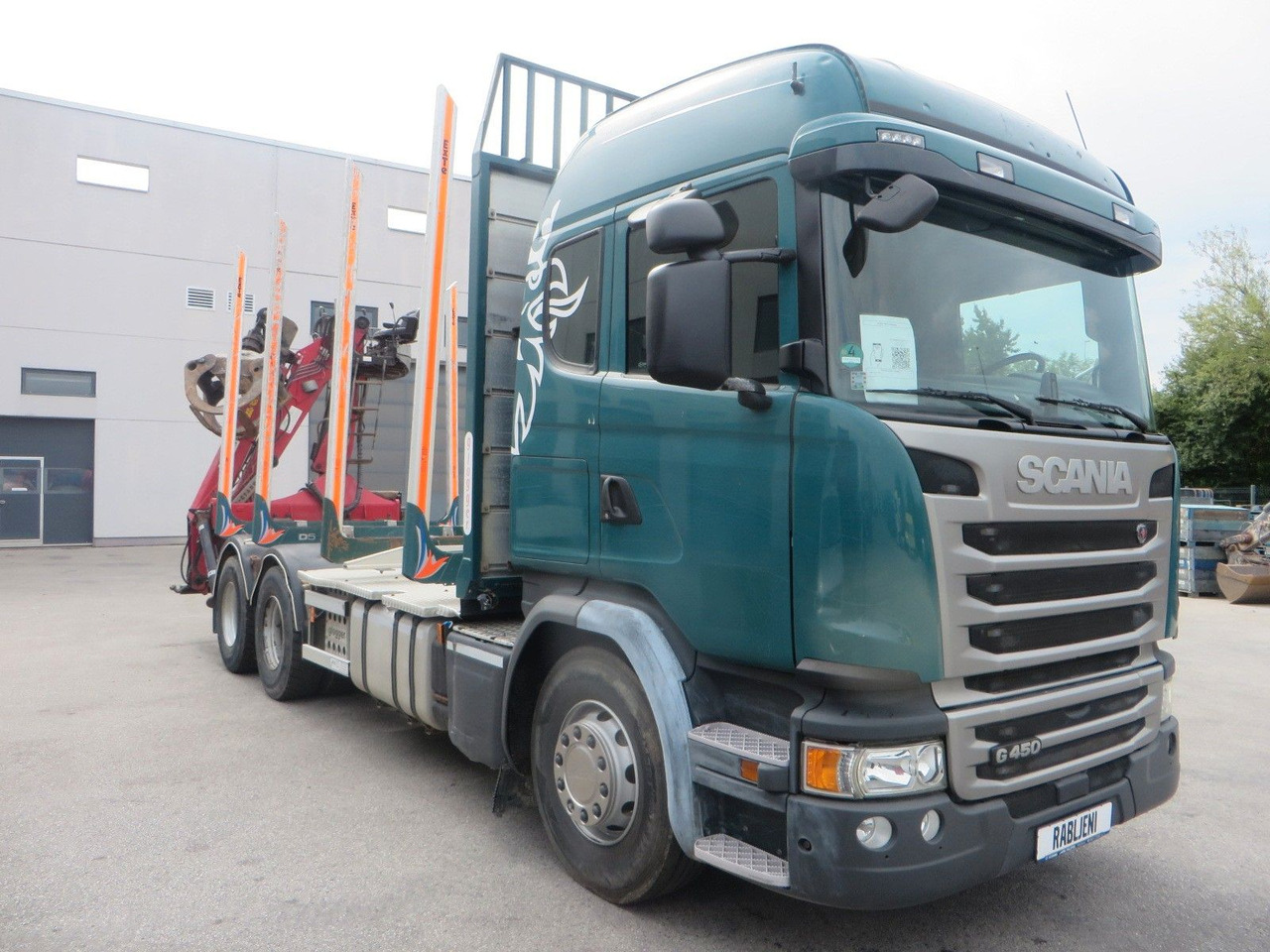 Scania G450 6x4Timber - Tovornjak za prevoz lesa, Tovornjak z dvigalom: slika 2 Scania G450 6x4Timber - Tovornjak za prevoz lesa, Tovornjak z dvigalom: slika 2