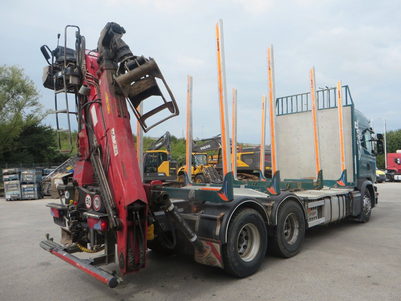 Scania G450 6x4Timber - Tovornjak za prevoz lesa, Tovornjak z dvigalom: slika 3 Scania G450 6x4Timber - Tovornjak za prevoz lesa, Tovornjak z dvigalom: slika 3