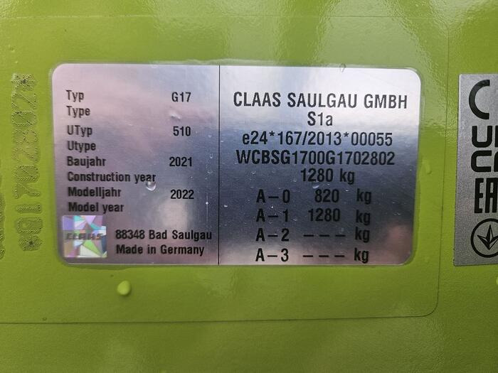Claas Liner 1600 - Obračalnik/ Zgrabljalnik: slika 5 Claas Liner 1600 - Obračalnik/ Zgrabljalnik: slika 5