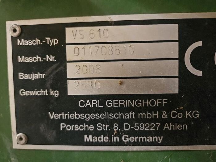 Geringhoff VarioStar 610 - Glava za kombajn: slika 4 Geringhoff VarioStar 610 - Glava za kombajn: slika 4