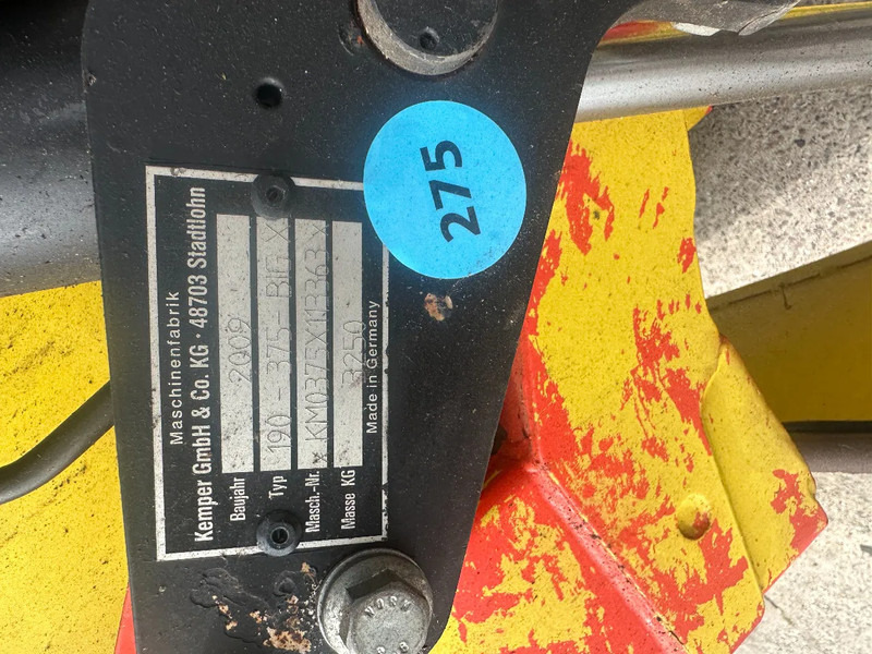 Lesni sekalnik Kemp Kemper M 375 JD hakselaar maisbek 10 Rijer: slika 13