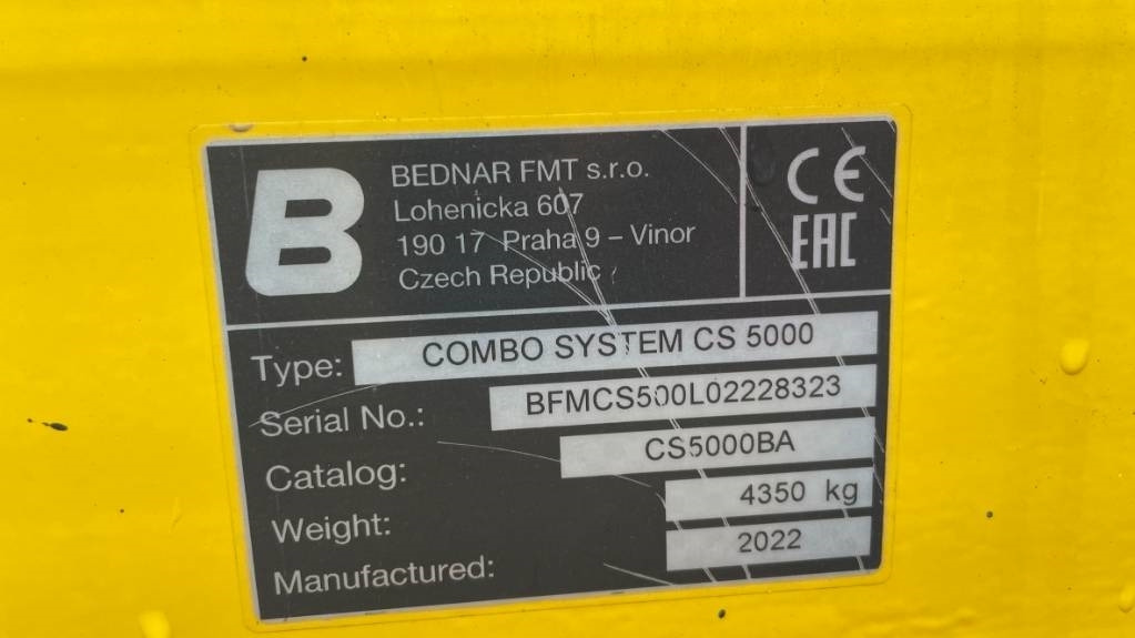 Bednar ComboSystem CS 5000 - Sejalnica: slika 4 Bednar ComboSystem CS 5000 - Sejalnica: slika 4