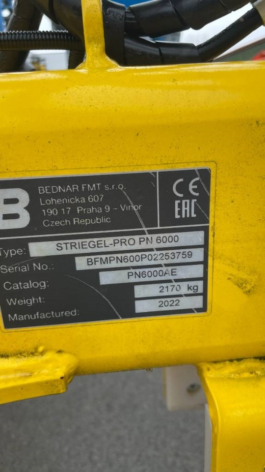Bednar Streigel PN 6000 - Česalo: slika 4 Bednar Streigel PN 6000 - Česalo: slika 4