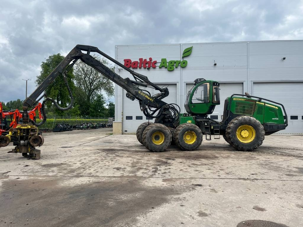 John Deere 1470E - Gozdarski kombajn: slika 1 John Deere 1470E - Gozdarski kombajn: slika 1