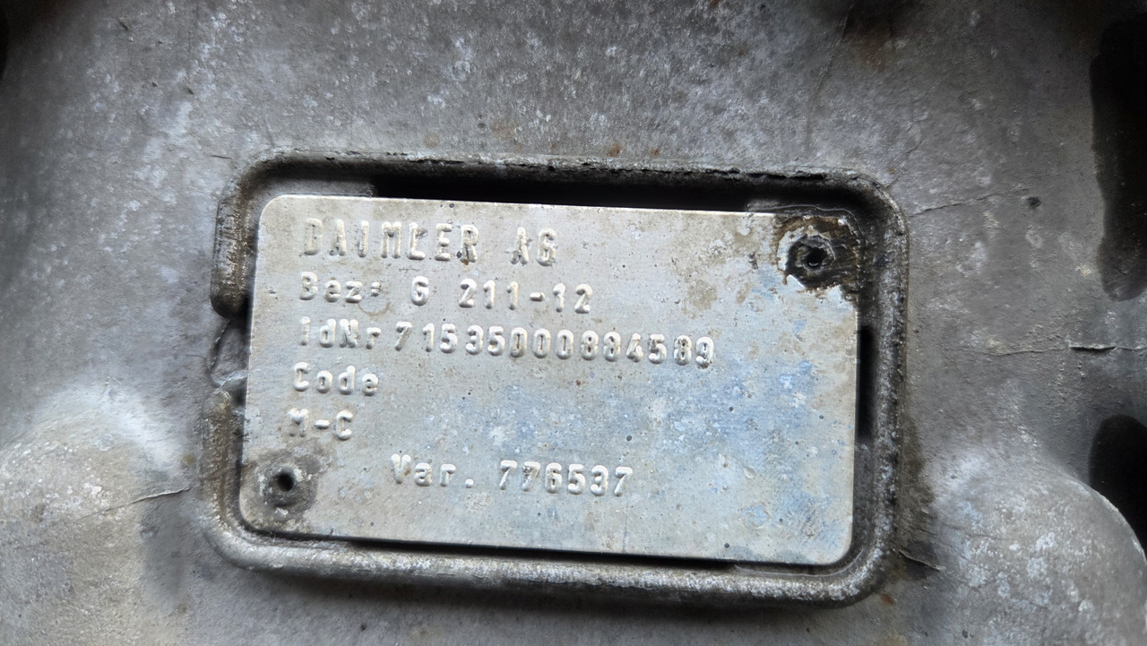 MERCEDES-BENZ G211-12 ACTROS MP3 - Menjalnik: slika 5 MERCEDES-BENZ G211-12 ACTROS MP3 - Menjalnik: slika 5