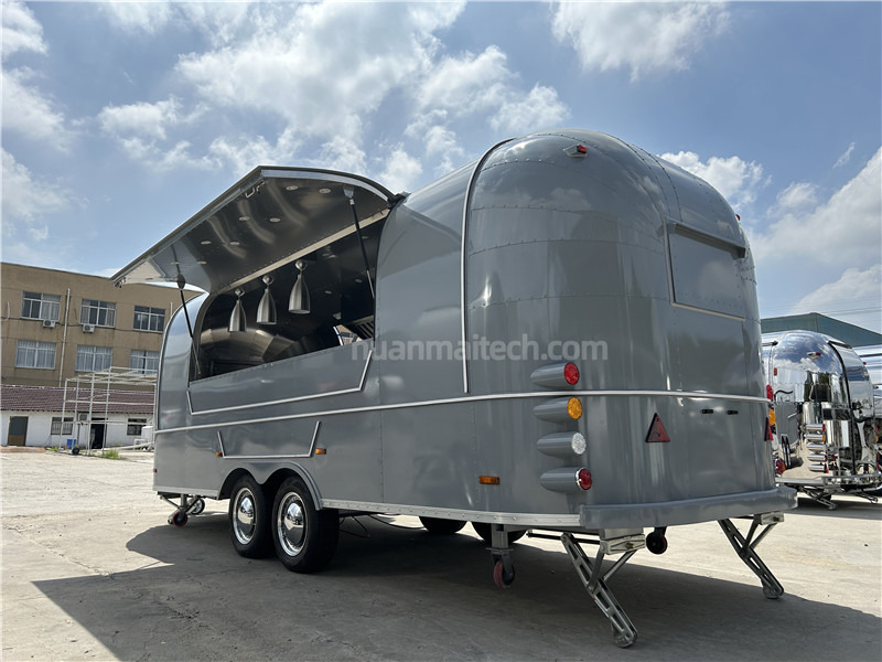 Burger Food Truck Grey Airstream Food Trailer=,Coffee Trailer - Prikolica s hrano: slika 5 Burger Food Truck Grey Airstream Food Trailer=,Coffee Trailer - Prikolica s hrano: slika 5