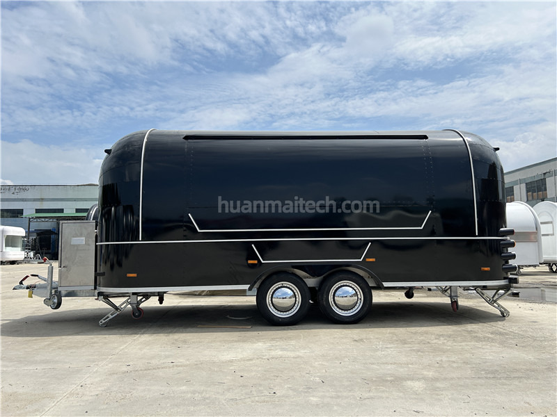 Burger Van Black Airstream Food Truck,Food Trailer,foodtruck - Prikolica s hrano: slika 2 Burger Van Black Airstream Food Truck,Food Trailer,foodtruck - Prikolica s hrano: slika 2