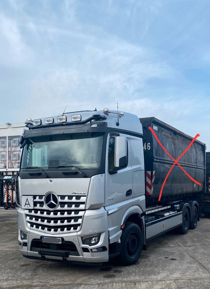 Mercedes-Benz Acocs 2548 6x2 Hakenabroller - Kotalni prekucni tovornjak: slika 1 Mercedes-Benz Acocs 2548 6x2 Hakenabroller - Kotalni prekucni tovornjak: slika 1