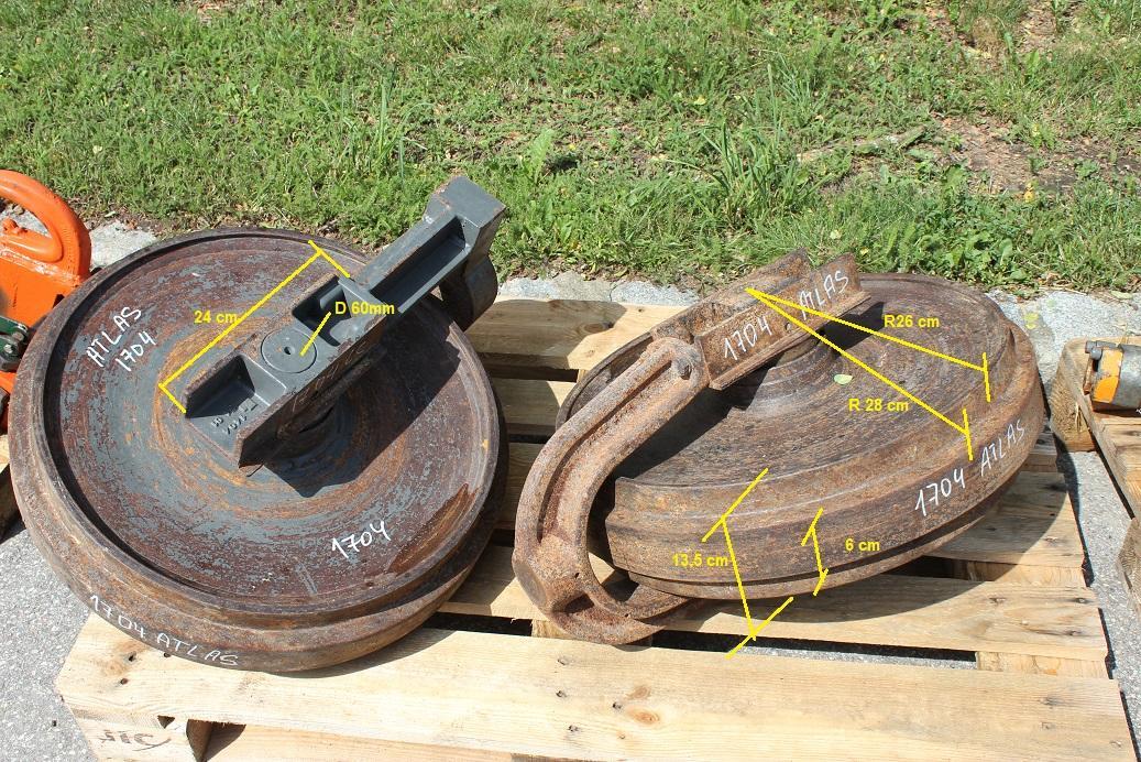 Atlas 1704 LC - Deli podvozja za Gradbeni stroj: slika 2 Atlas 1704 LC - Deli podvozja za Gradbeni stroj: slika 2