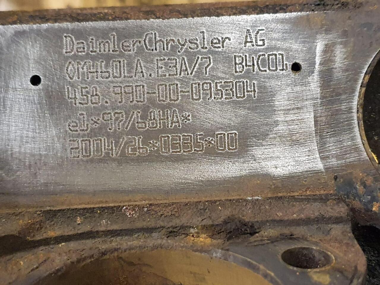 Daimler-Chrysler OM 460 LA. E3A/7 - Motor za Gradbeni stroj: slika 2 Daimler-Chrysler OM 460 LA. E3A/7 - Motor za Gradbeni stroj: slika 2