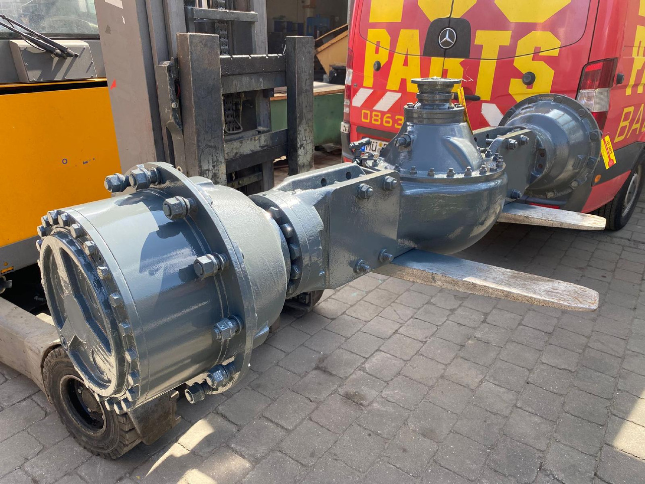 Hanomag 50E - Os in deli za Gradbeni stroj: slika 1 Hanomag 50E - Os in deli za Gradbeni stroj: slika 1