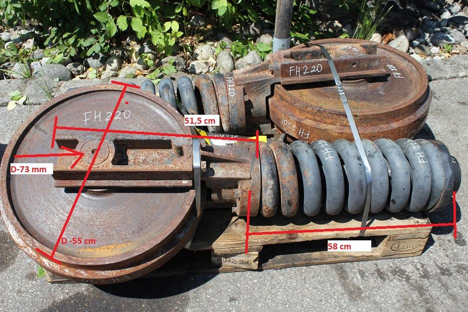 Hitachi FH 220 - Deli podvozja za Gradbeni stroj: slika 1 Hitachi FH 220 - Deli podvozja za Gradbeni stroj: slika 1