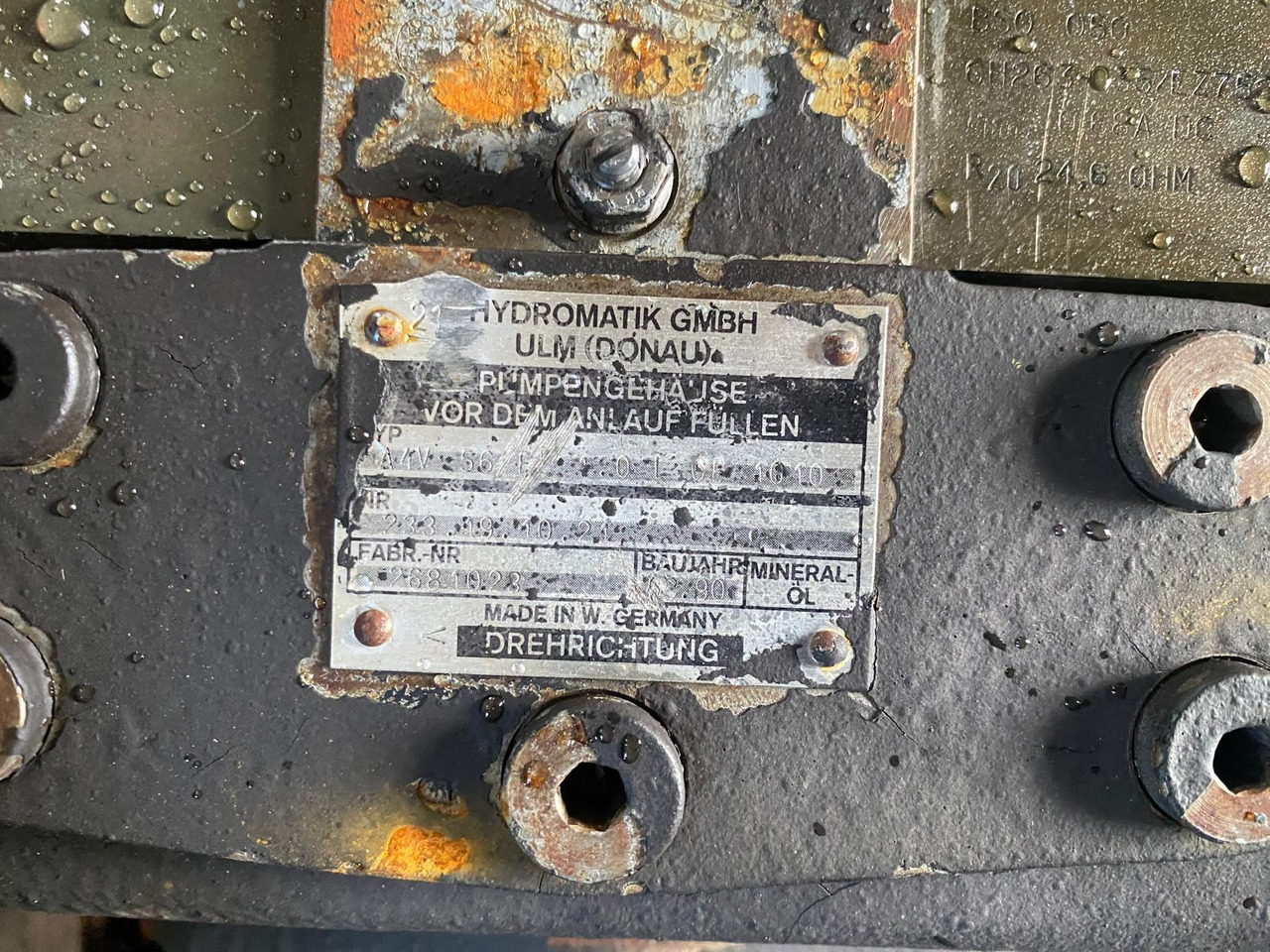Hydromatik A4V56, A4V125 aus Kässbohrer PB 240D - Hidravlika za Komunalno/ Posebno vozilo: slika 4 Hydromatik A4V56, A4V125 aus Kässbohrer PB 240D - Hidravlika za Komunalno/ Posebno vozilo: slika 4