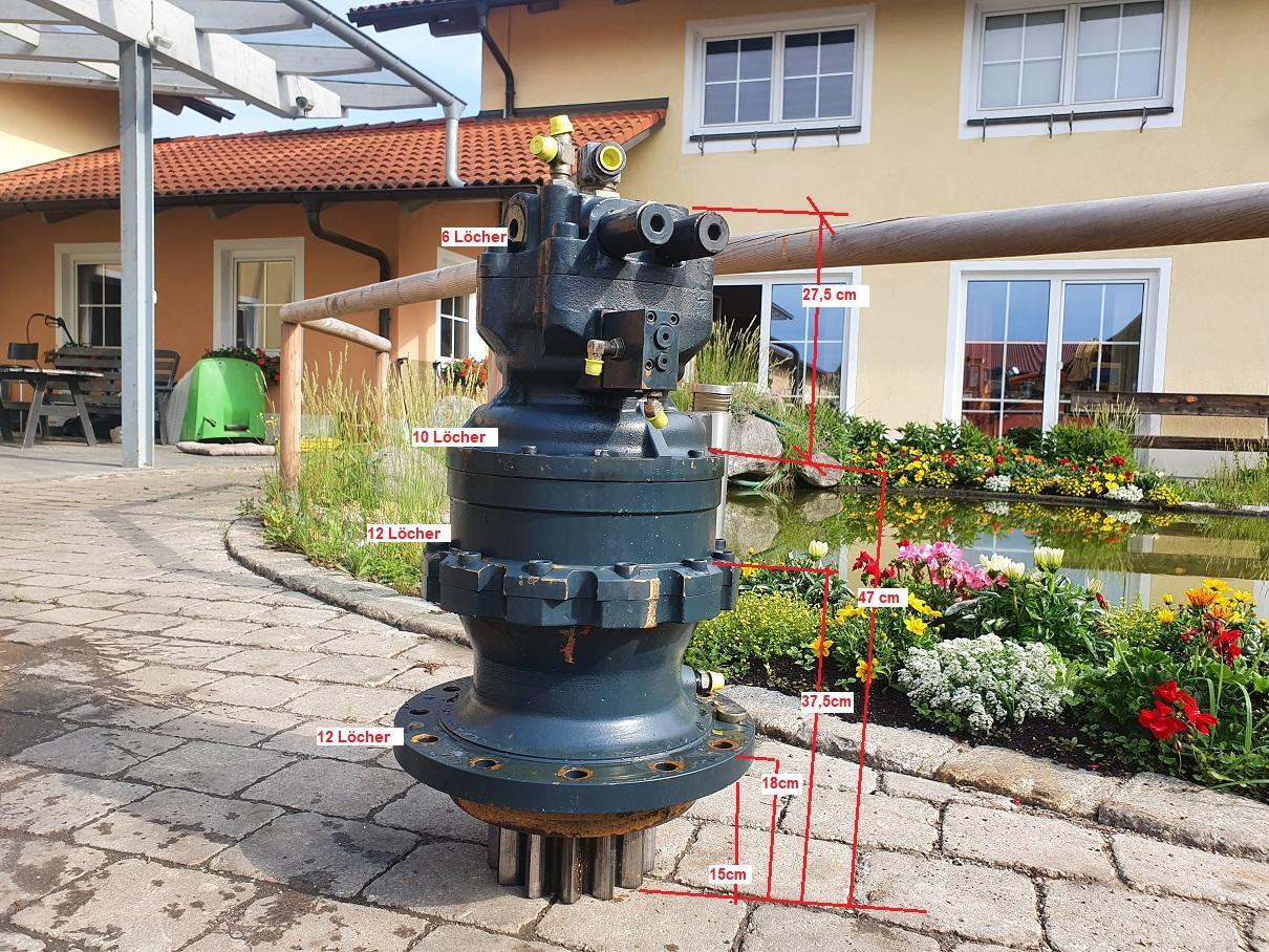 Hyundai Robex 220 LC 9A - Nihajni motor za Gradbeni stroj: slika 1 Hyundai Robex 220 LC 9A - Nihajni motor za Gradbeni stroj: slika 1