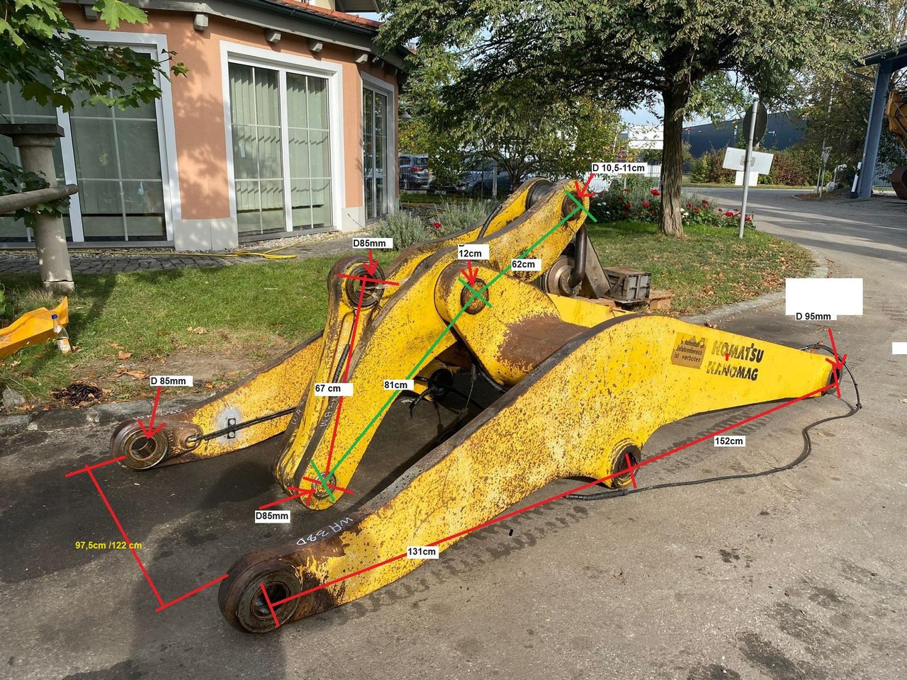 Komatsu WA 380 - Roka: slika 1 Komatsu WA 380 - Roka: slika 1