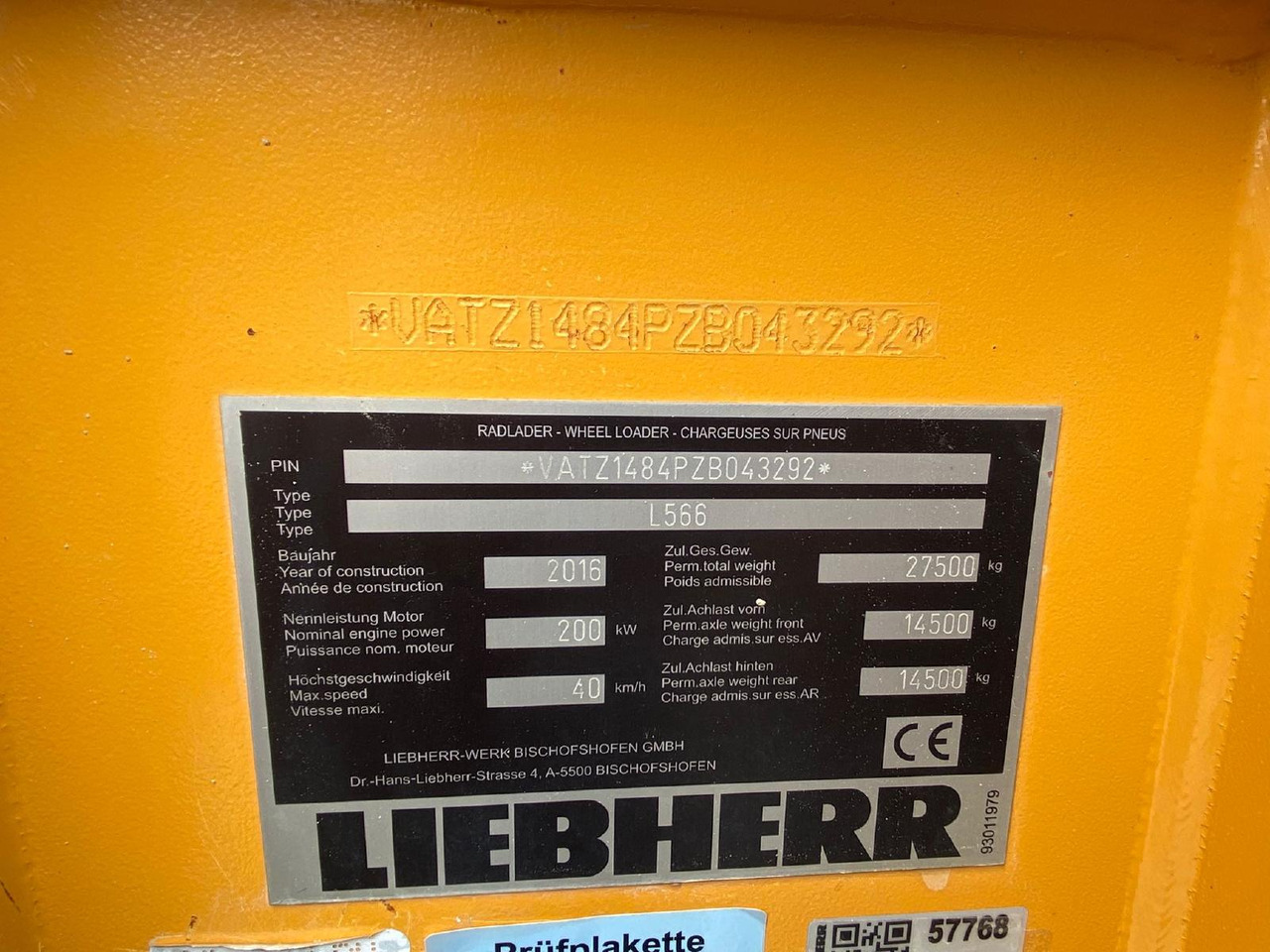 Liebherr L 566 X Power - Kolesni nakladalec: slika 4 Liebherr L 566 X Power - Kolesni nakladalec: slika 4