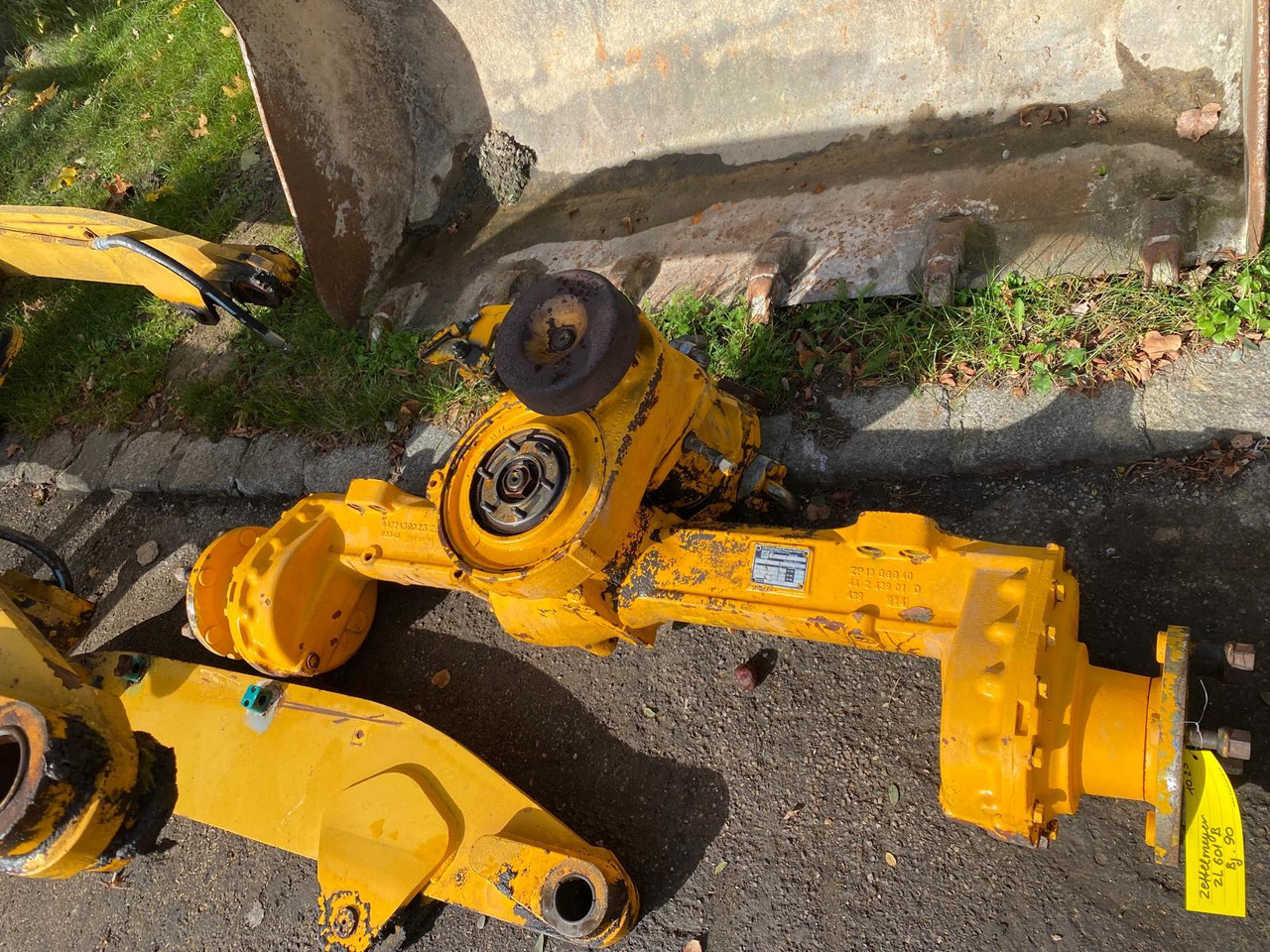 Zettelmeyer ZL 601 B ZF AV 225 - Os in deli za Gradbeni stroj: slika 1 Zettelmeyer ZL 601 B ZF AV 225 - Os in deli za Gradbeni stroj: slika 1