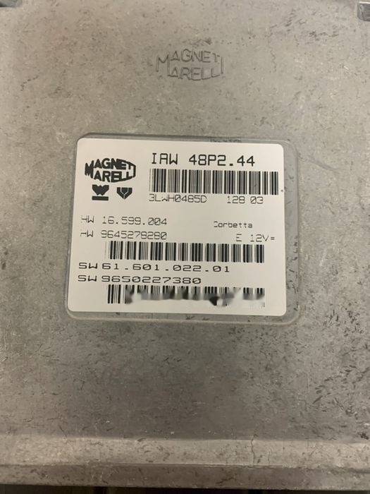 FIAT Ducato Jumper Boxer / PSA 9645278280 for FIAT Citroen Peugeot IAW 48P2.44 / PSA 9645278280 commercial vehicle - ECU za Dostavno vozilo: slika 3 FIAT Ducato Jumper Boxer / PSA 9645278280 for FIAT Citroen Peugeot IAW 48P2.44 / PSA 9645278280 commercial vehicle - ECU za Dostavno vozilo: slika 3